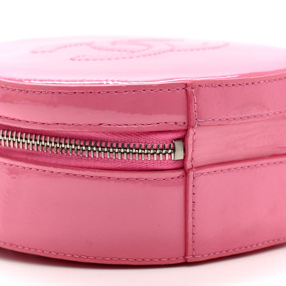 Chanel Patent Round As Earth Evening Bag Pink 9 of 19