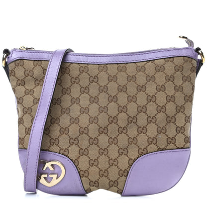 Gucci Monogram Small Lovely Heart Messenger Purple 1 of 5