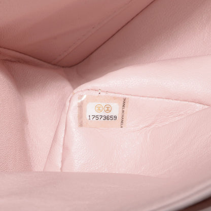 Chanel Lambskin Quilted Jumbo Double Flap Light Pink 9 of 9
