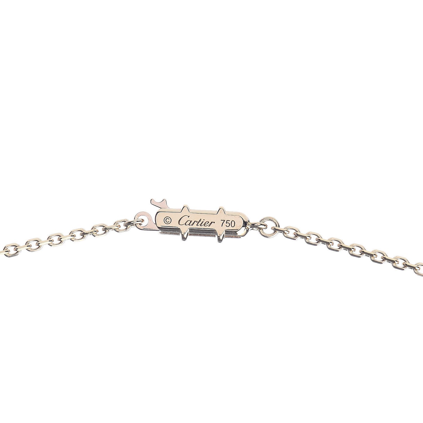 18K Yellow Gold Diamond Hearts And Symbols Pendant Necklace