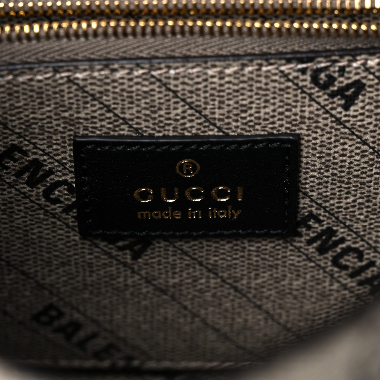 X GUCCI GG Supreme Monogram Small Hourglass Top Handle Bag Beige Ebony