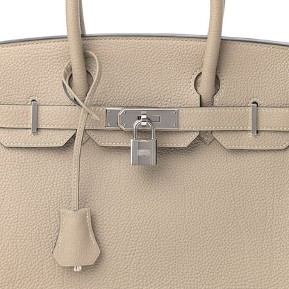 Hermes Togo Birkin 30 Gris Tourterelle 32 of 37