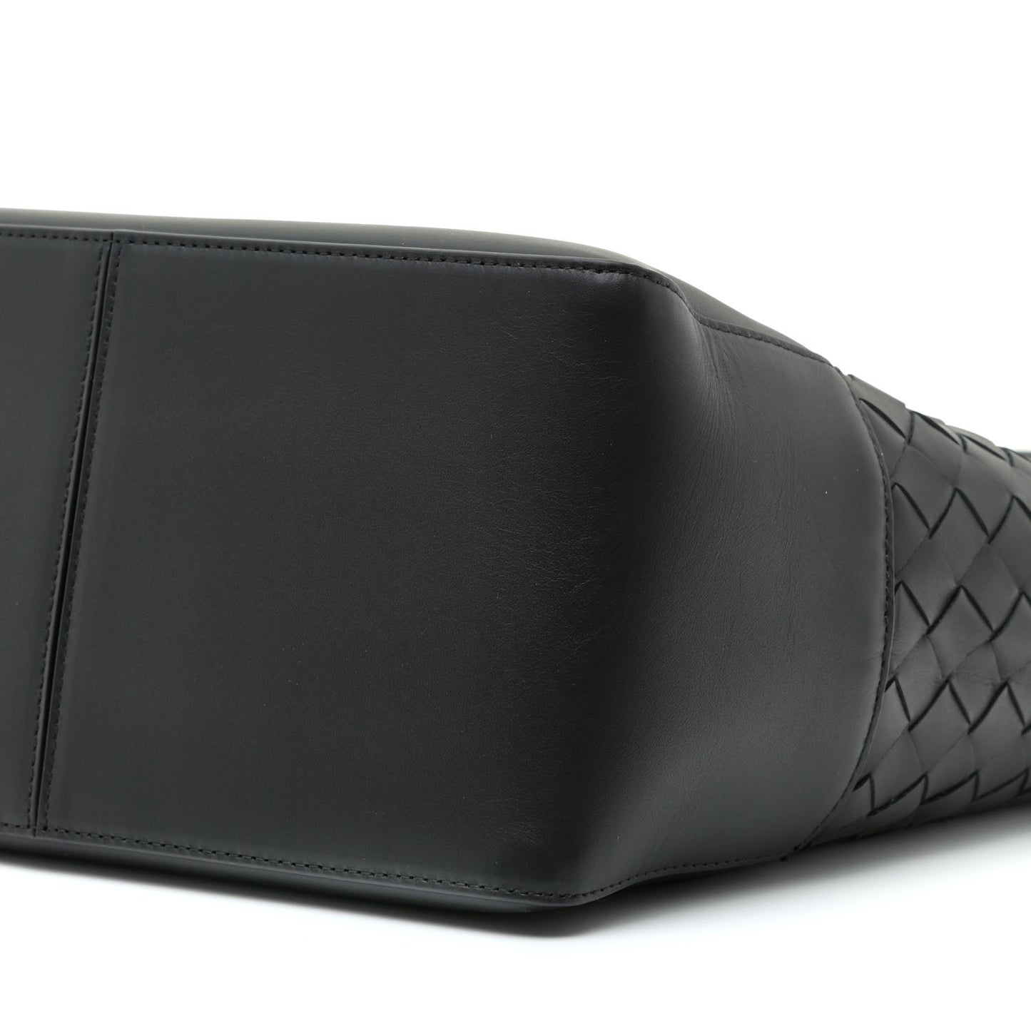 Nappa Intrecciato Tote Black