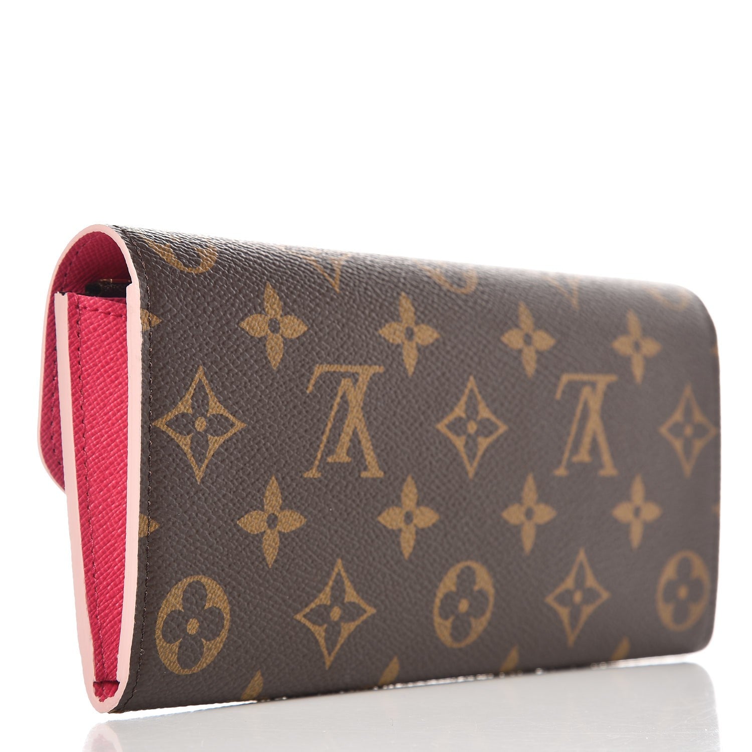 Louis Vuitton Monogram Bloom Flower Emilie Wallet 3 of 7