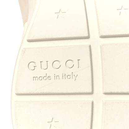 Gucci Calfskin Logo Mens Rhyton Sneakers 6 Ivory 6 of 8