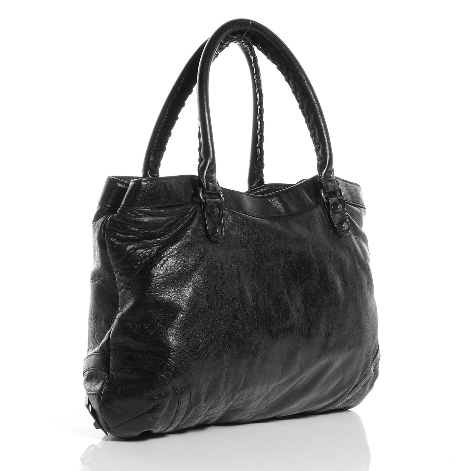 Balenciaga Chevre Classic Hardware Purse Black 3 of 7