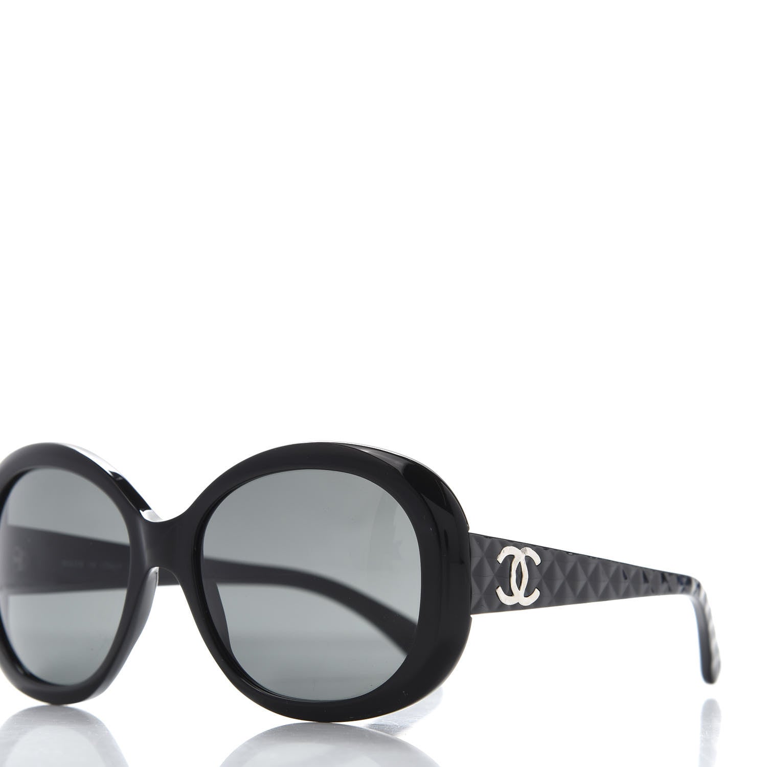 Chanel Acetate Quilted CC Sunglasses 5188 Black 7 of 8