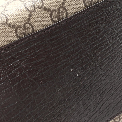 Gucci GG Plus Monogram Small Vertical Tote Dark Brown 12 of 12