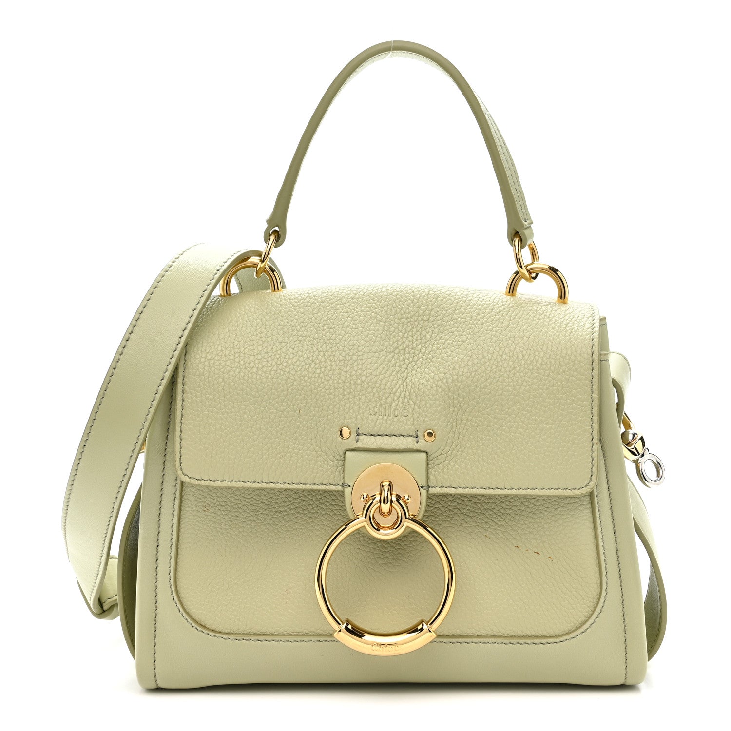 Chloe Calfskin Mini Tess Day Bag Light Eucalyptus 1 of 12