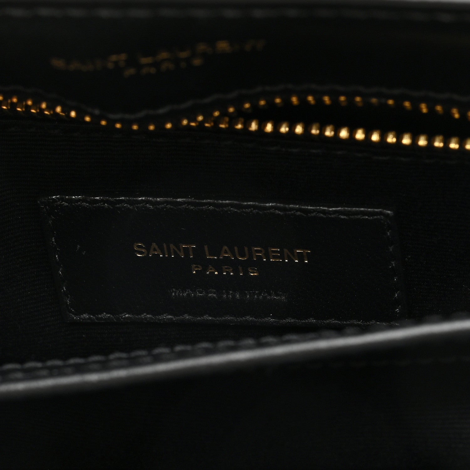 Saint Laurent Calfskin Y Quilted Monogram Toy Loulou Crossbody Bag Black 6 of 10