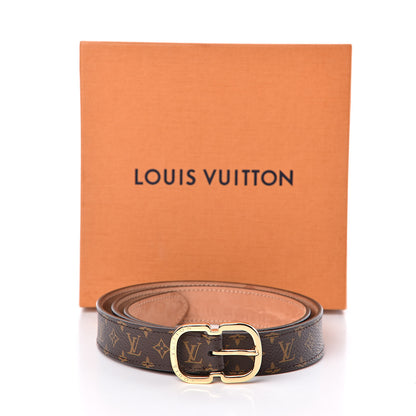 Louis Vuitton Monogram Mini 25mm Belt 80 9 of 9