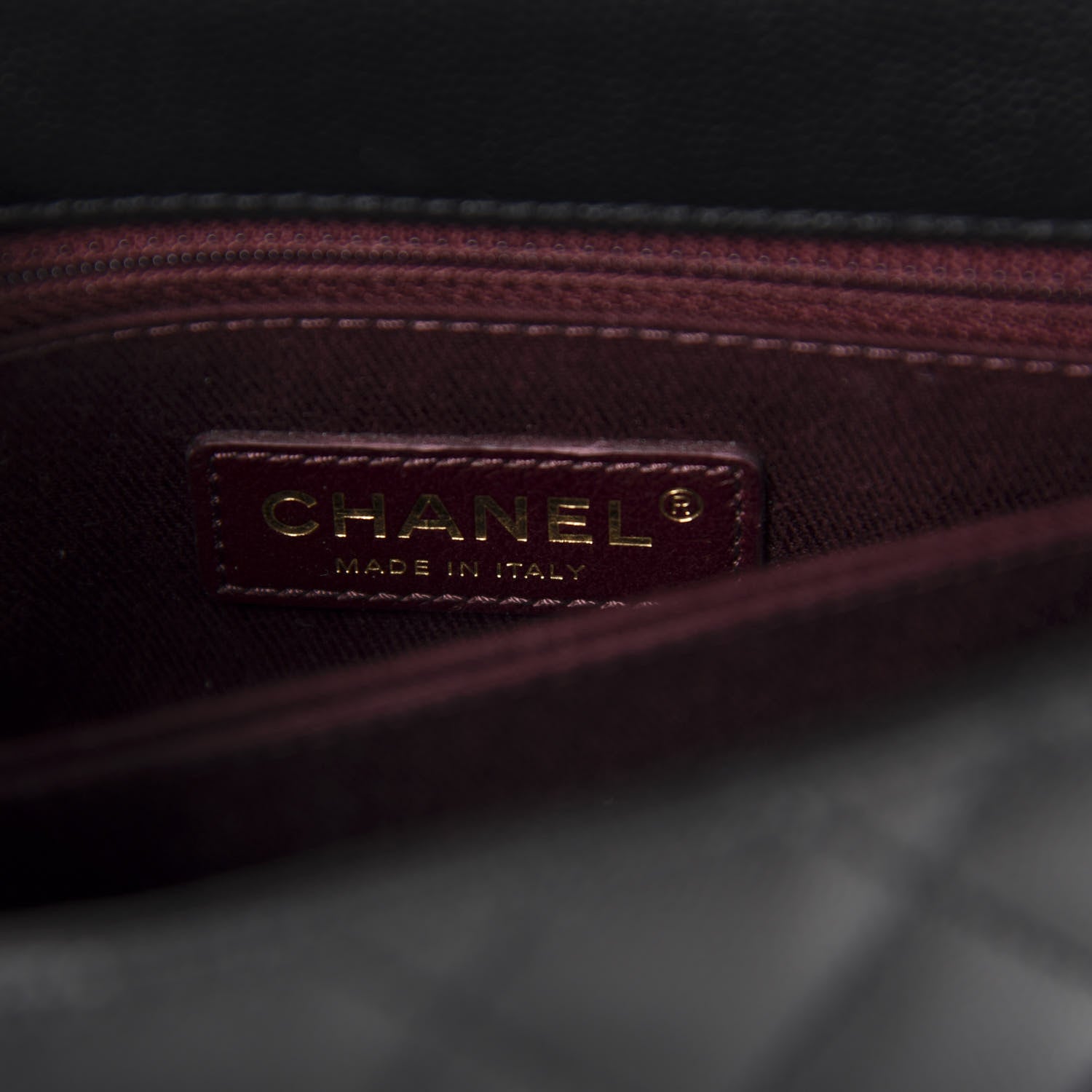 Chanel Caviar Quilted Mini Coco Handle Flap Black 9 of 12