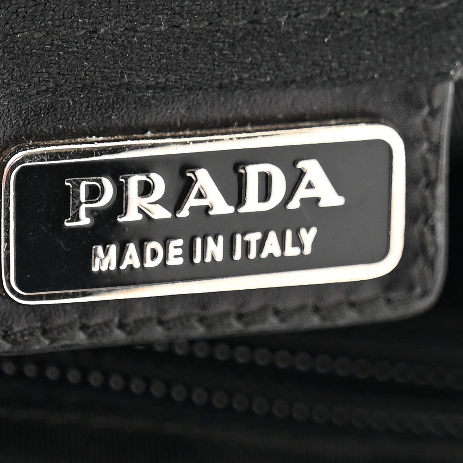 Prada Nylon Vela Cosmetic Pouch Black 6 of 7