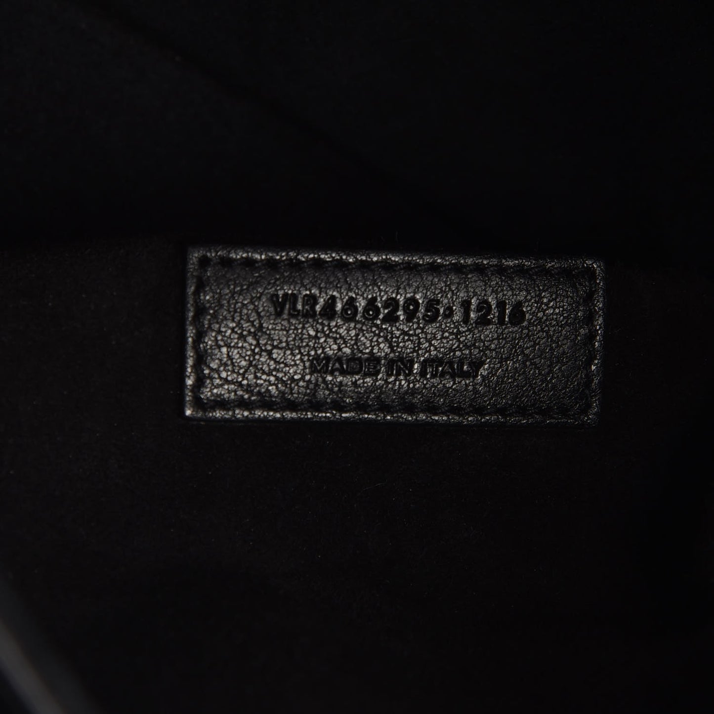Lambskin Large Charlotte Messenger Bag Black