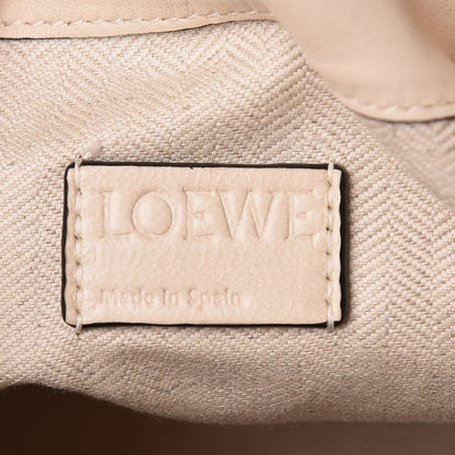 Loewe Calfskin Small Flamenco Knot Bag Ivory 6 of 12