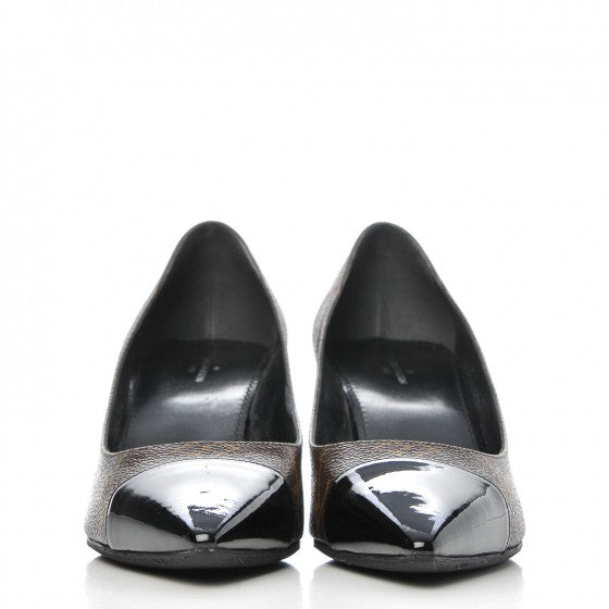 Louis Vuitton Patent Monogram Fetish Pump 39 2 of 9