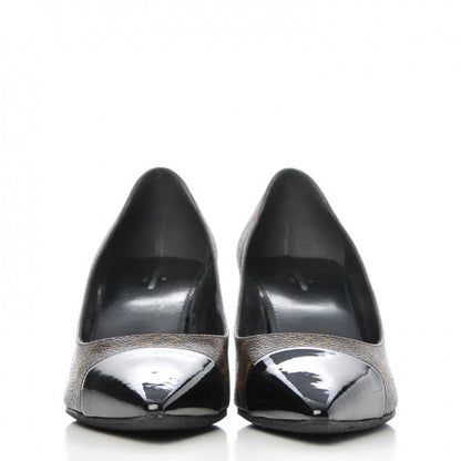Louis Vuitton Patent Monogram Fetish Pump 39 2 of 9
