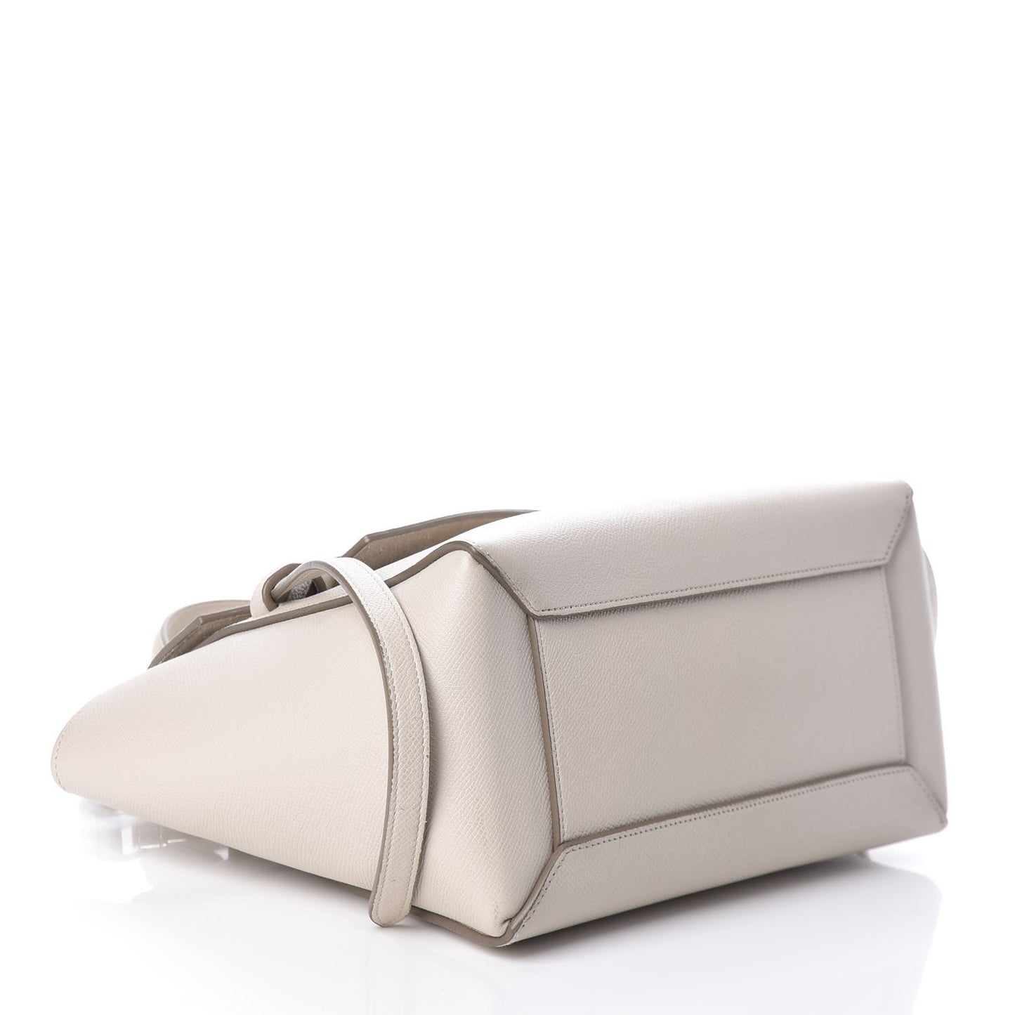 Grained Calfskin Micro Belt Bag Linen