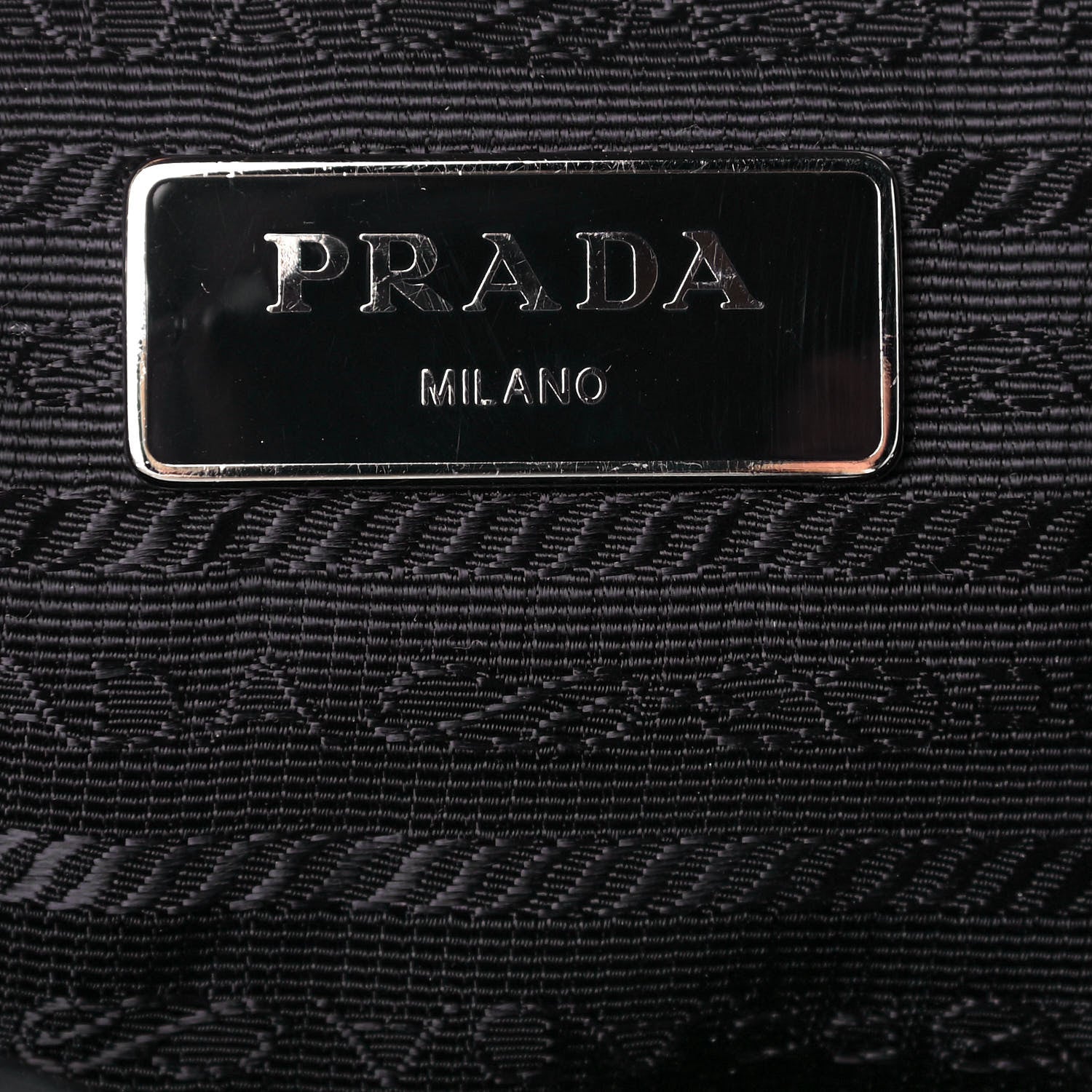Prada Nylon New Vela Studded Backpack Black 6 of 14