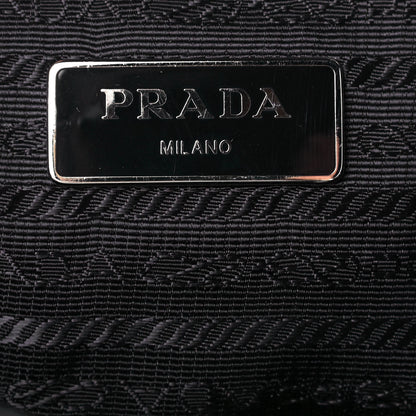 Prada Nylon New Vela Studded Backpack Black 6 of 14