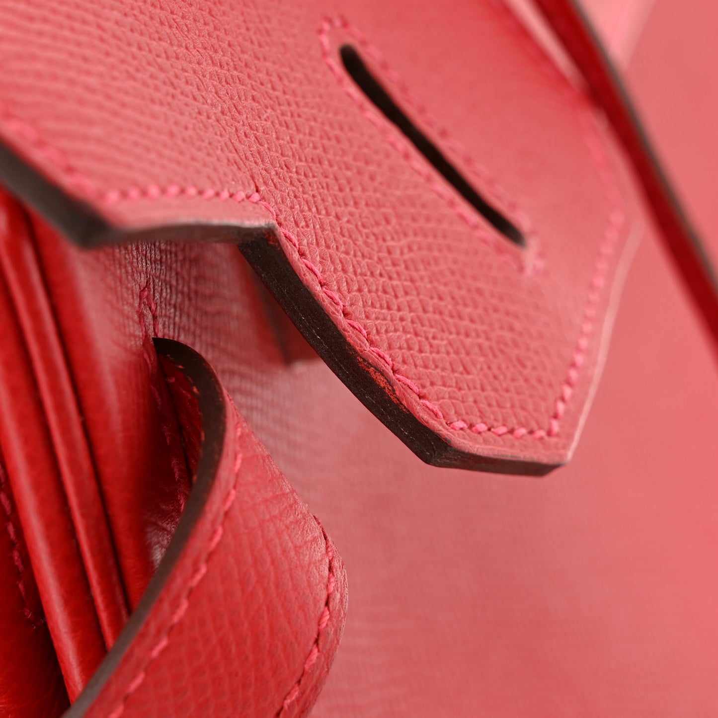 Epsom Birkin 30 Rouge Casaque