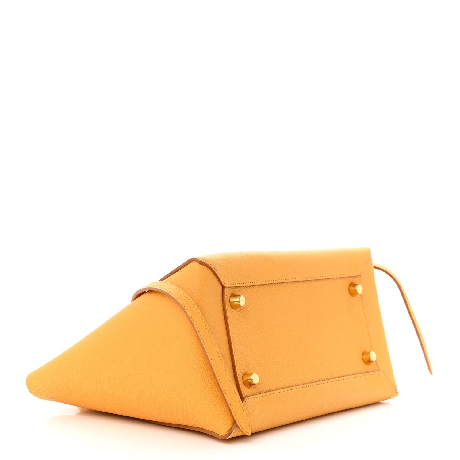 Celine Grained Calfskin Mini Belt Bag Amber 4 of 12
