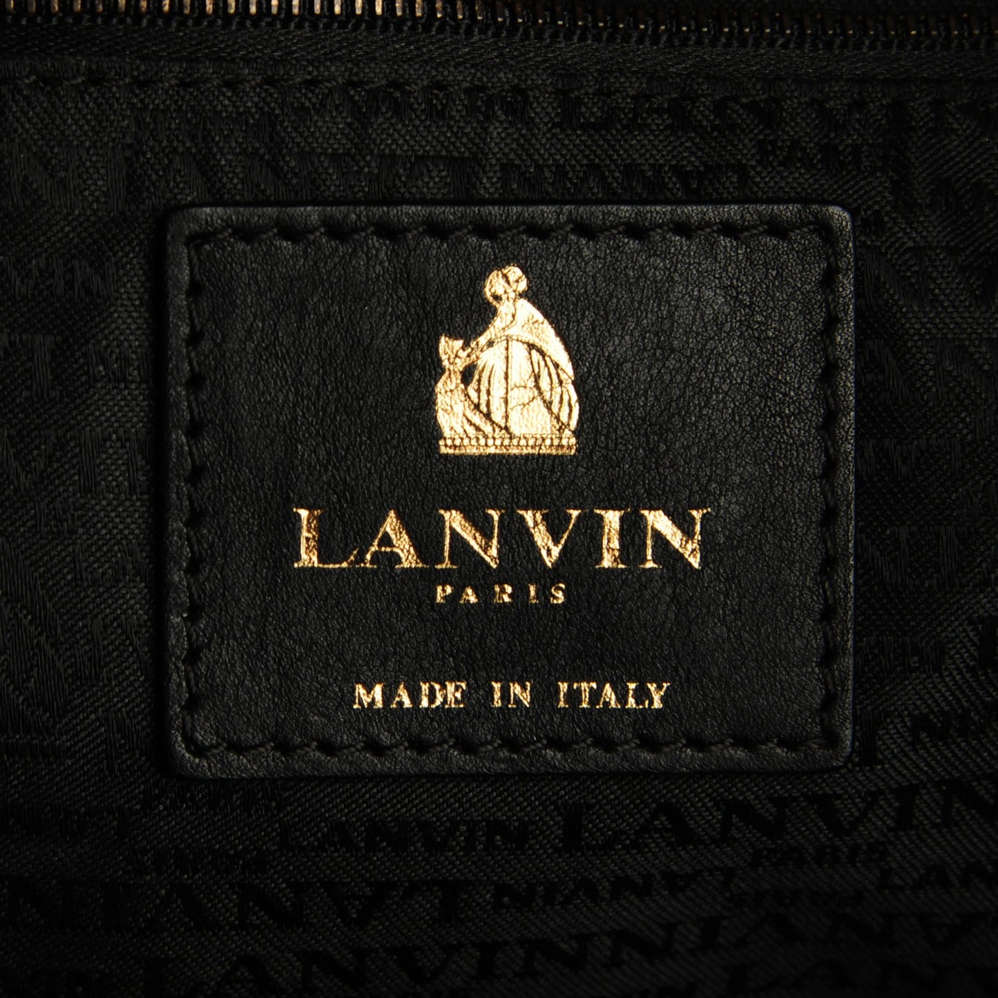 Lambskin Quilted Amalia Cabas Tote Eveque