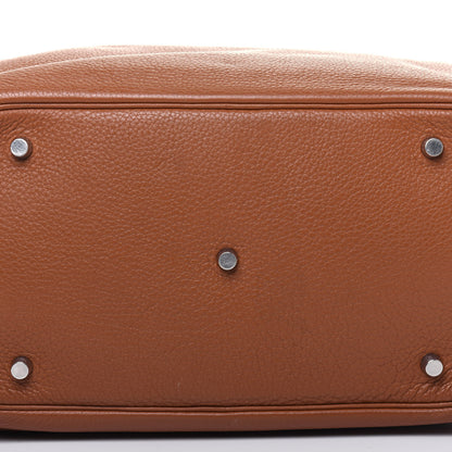 Hermes Taurillon Clemence Lindy 30 Gold 16 of 17