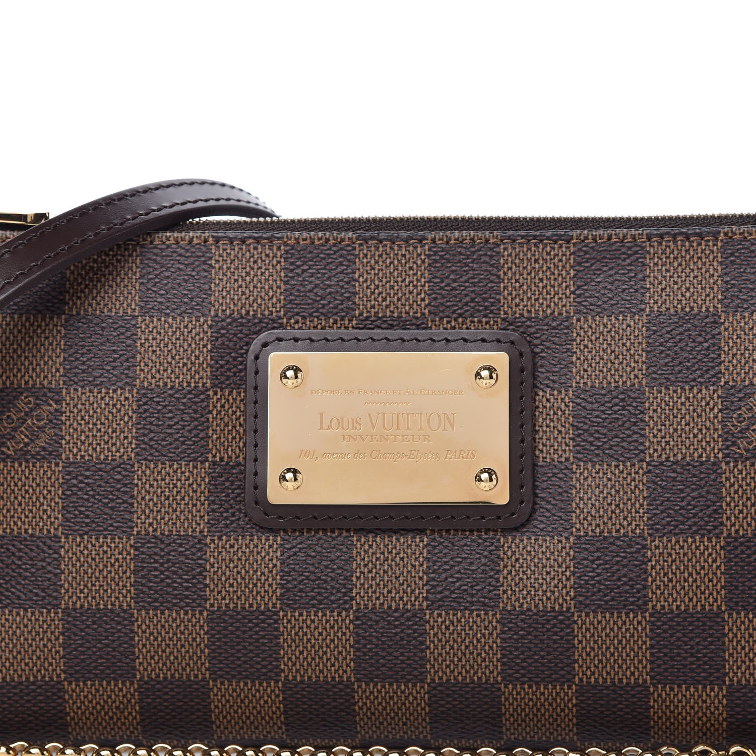 Louis Vuitton Damier Ebene Sophie Clutch 10 of 11