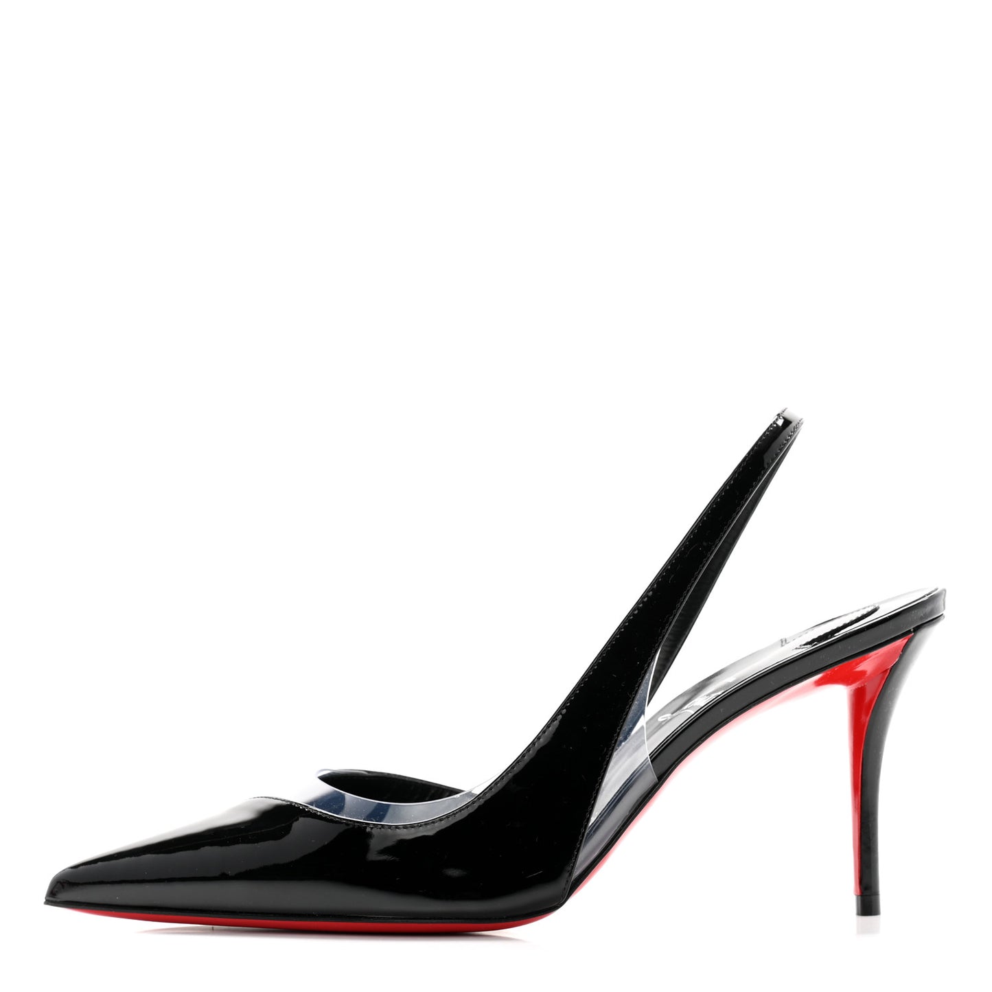 Patent Posticha 80 Slingback Pumps 38.5 Black