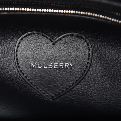 Mulberry Natural Leather Mini Cara Delevingne Convertible Satchel Black 5 of 9