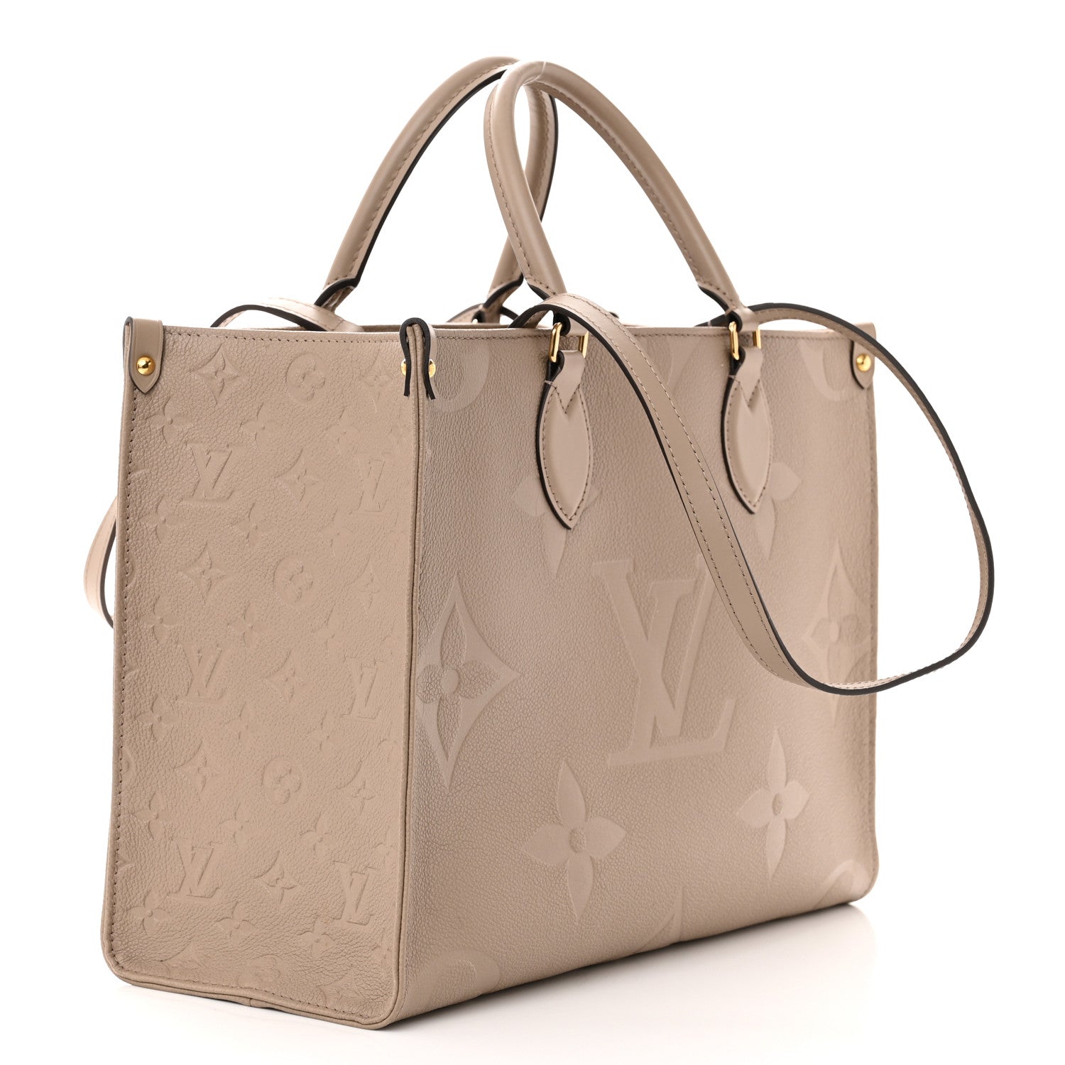 Louis Vuitton Empreinte Monogram Giant Onthego MM Tourterelle 3 of 10