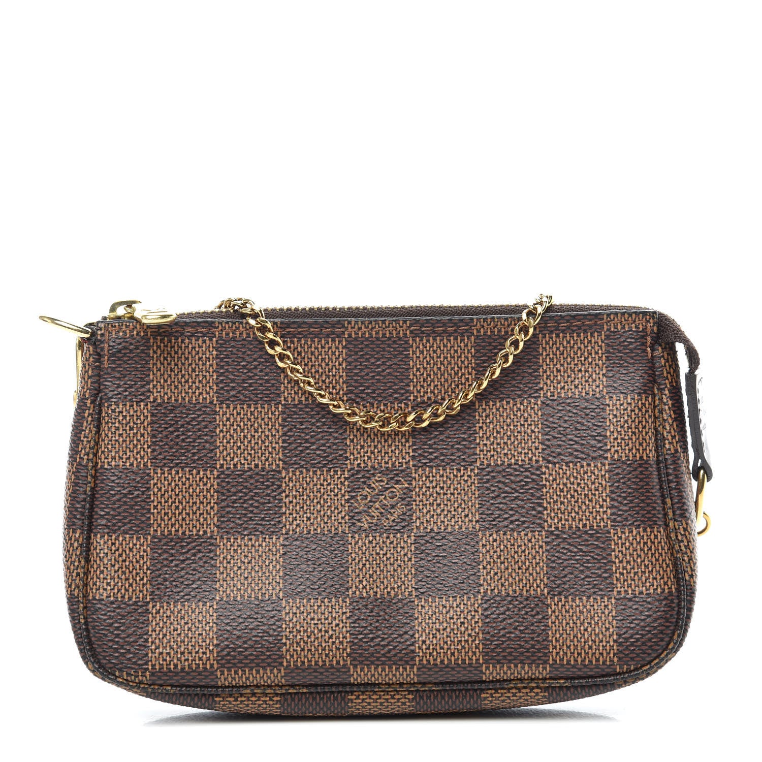 Louis Vuitton Damier Ebene Mini Pochette Accessories 1 of 11