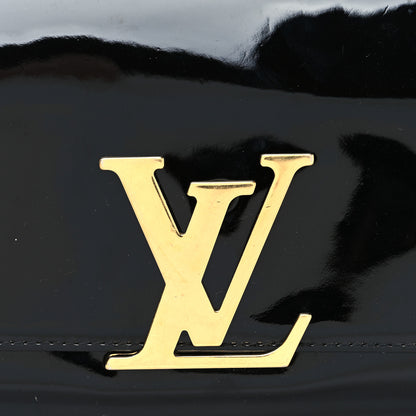 Louis Vuitton Patent Louise Clutch Black 9 of 12
