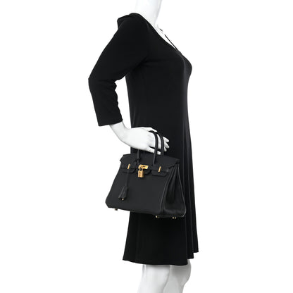 Hermes Togo Birkin 25 Black 2 of 13