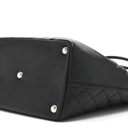Chanel Calfskin Quilted Large Cambon Tote Black 10 of 10
