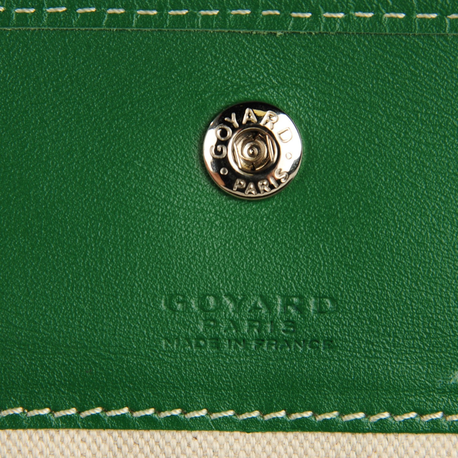 Goyard Goyardine Saint Louis PM Green 7 of 9