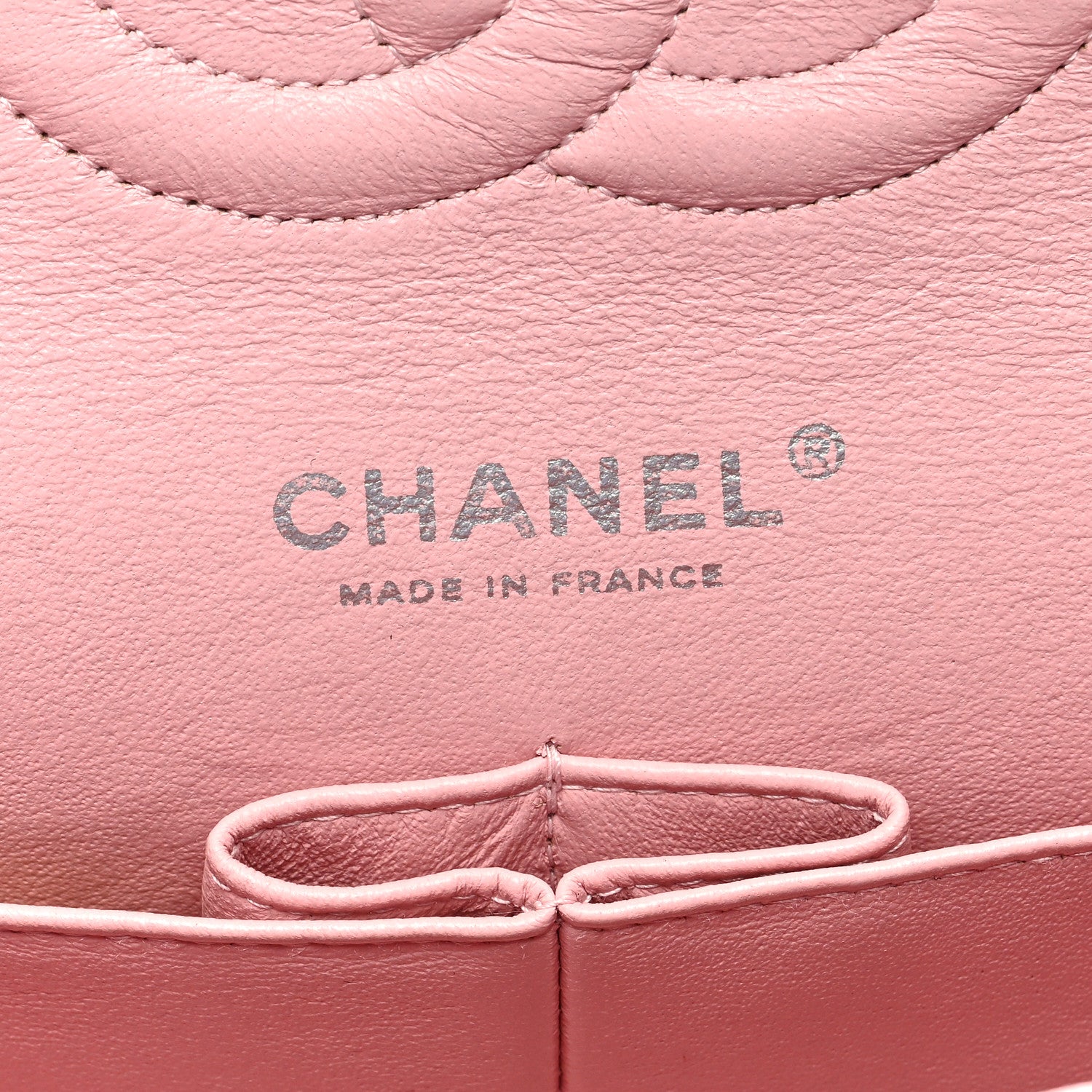 Chanel Tweed Quilted Medium Double Flap Light Pink 7 of 13