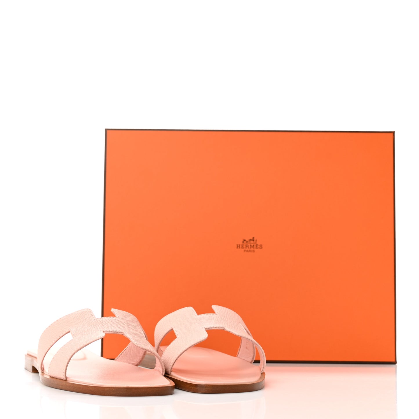 Epsom Oran Sandals 36.5 Rose Pale