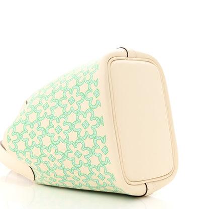 Hermes Swift Micro Lucky Daisy Picotin Lock Nata Vert 9 of 11