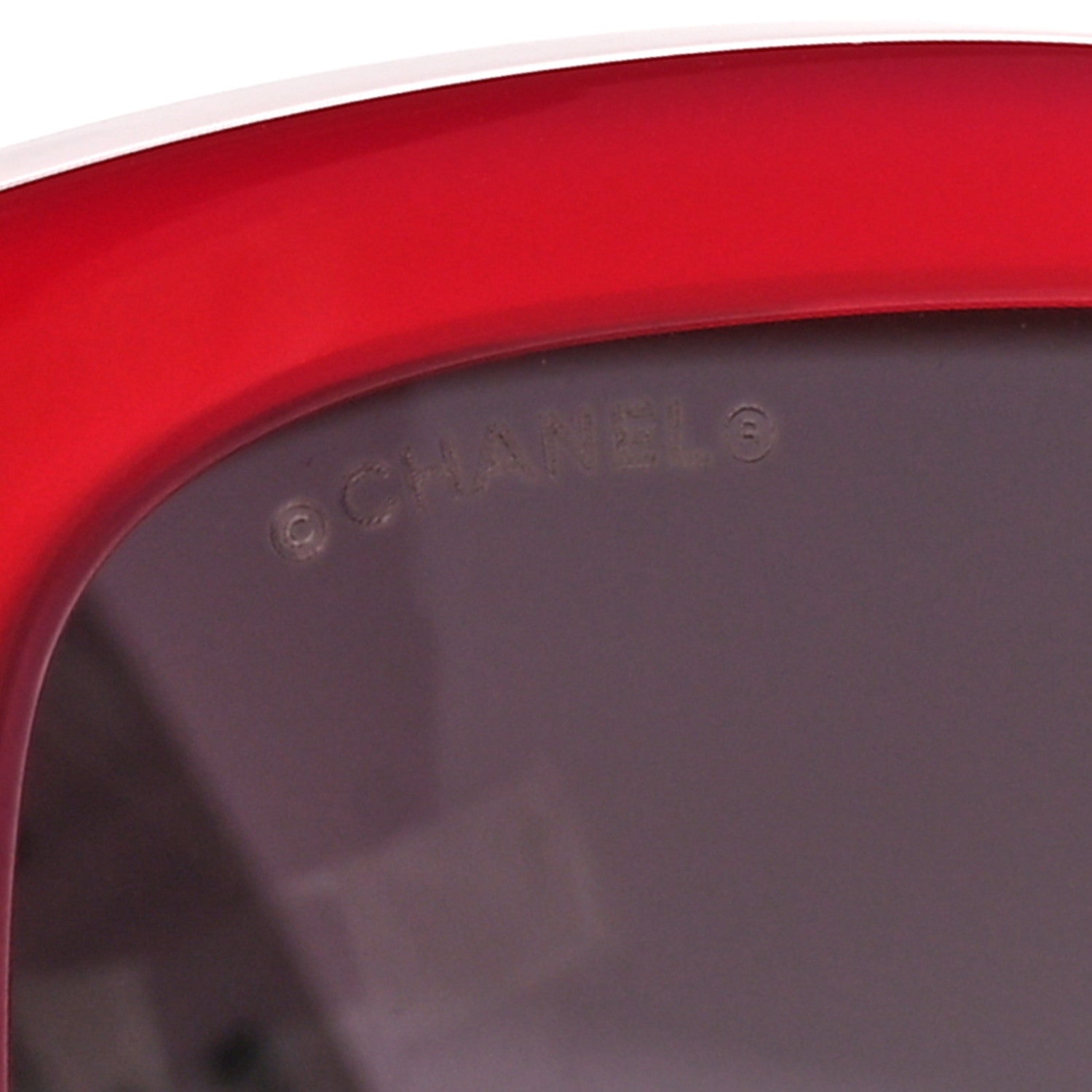 Chanel Acetate Chain Square Sunglasses 5487-A Burgundy 8 of 9