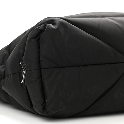Prada Re-Nylon Triangle Padded Tote Bag Black 9 of 11