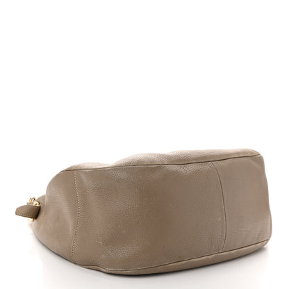 Prada Vitello Daino Hobo Argilla 4 of 14