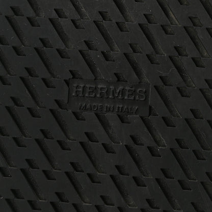Hermes Nappa Extra Sandals 35.5 Black 8 of 10