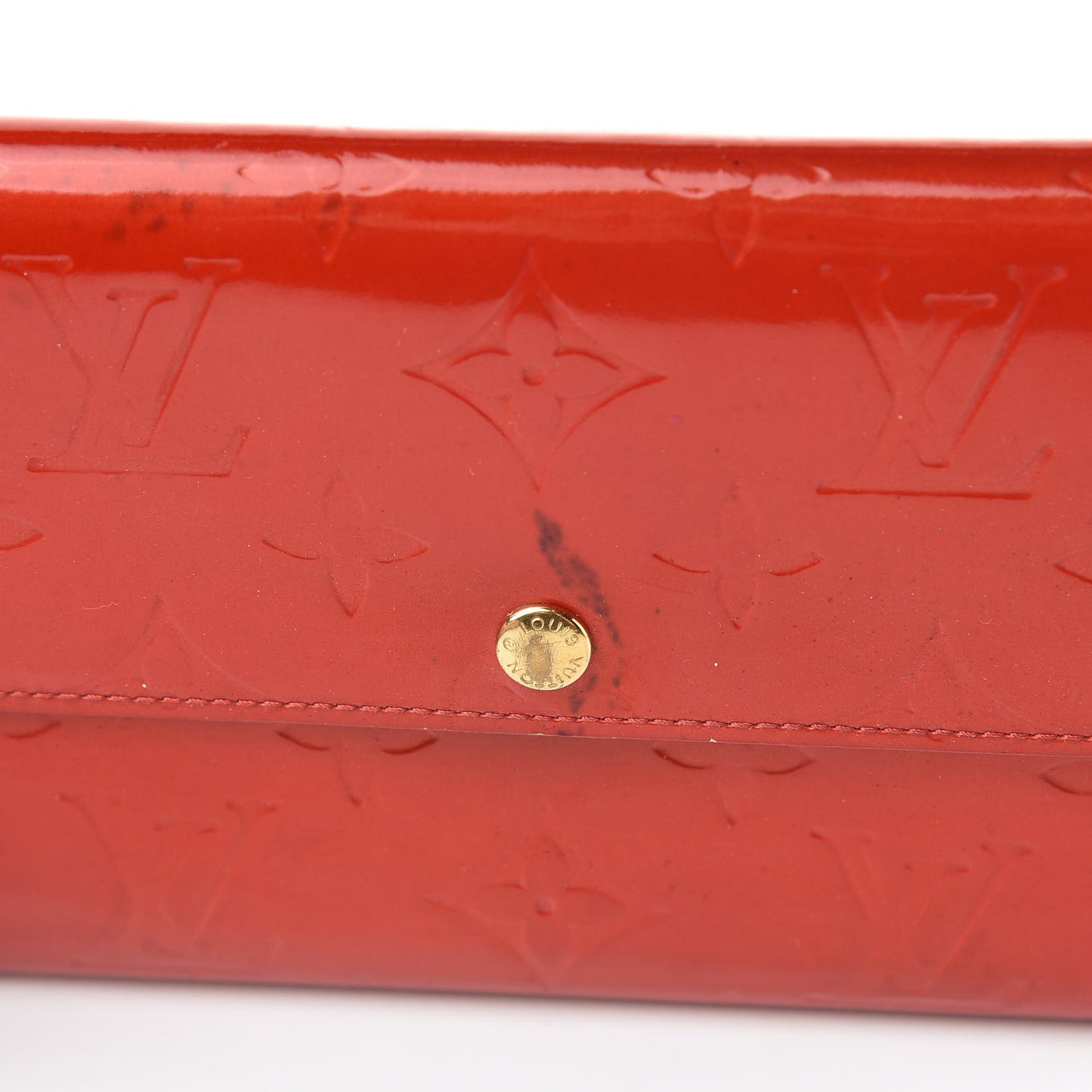 Vernis Sarah Wallet Rouge