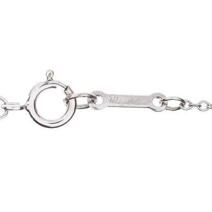 Tiffany 18K White Gold Diamond Paloma Picasso Tenderness Mini Cross Pendant Necklace 6 of 6