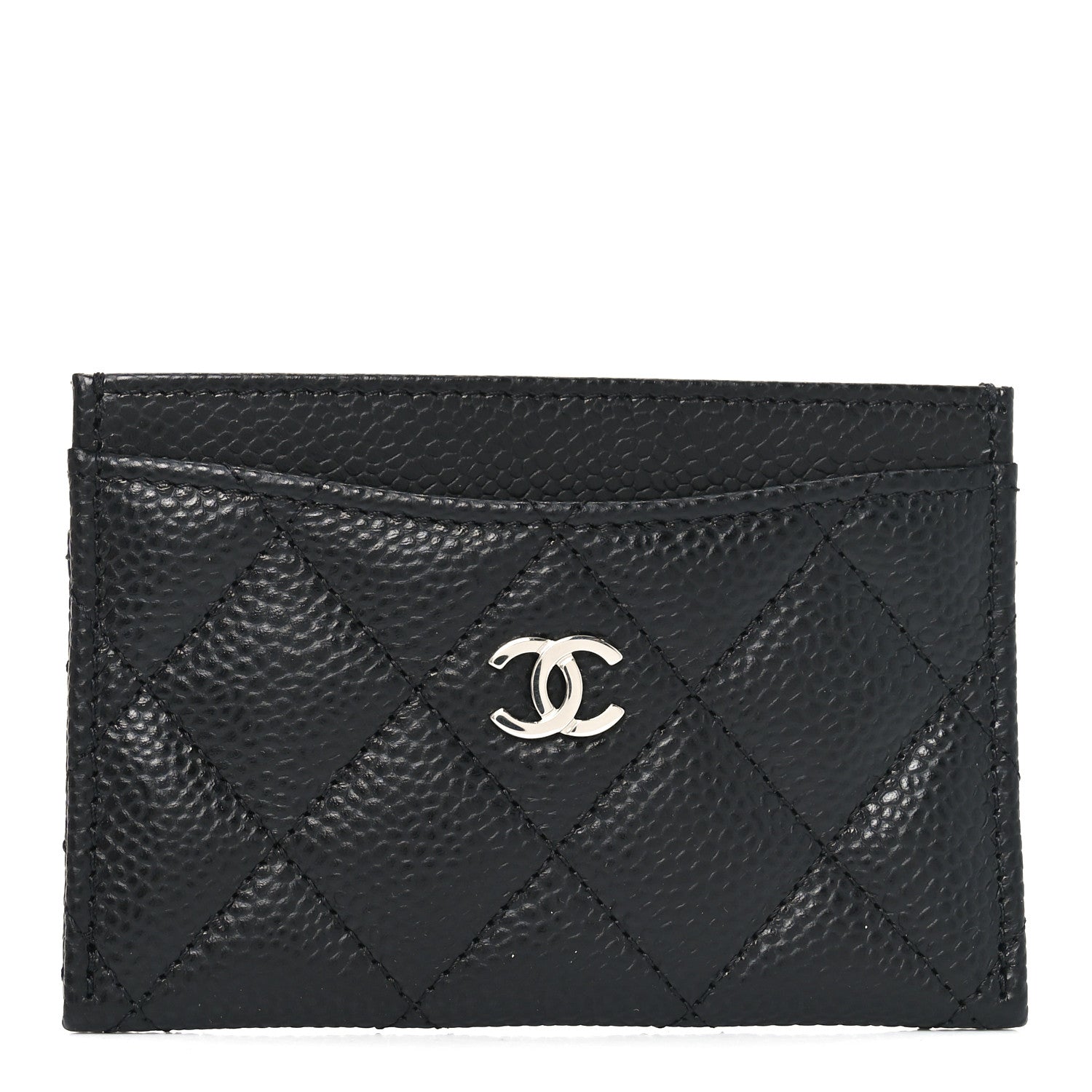 Chanel Caviar Quilted Card Holder Black 1 of 8
