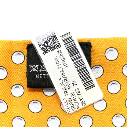 Hermes Silk Grand Tralala Twilly Miel Black Multicolor 4 of 4