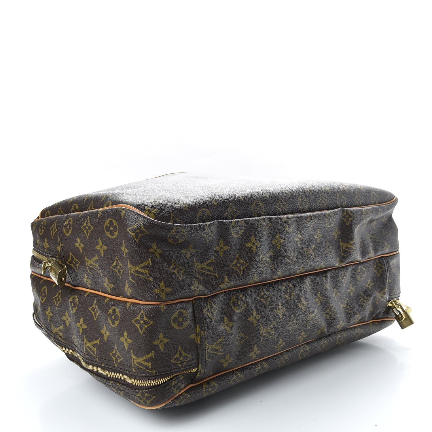 Louis Vuitton Monogram Alize 2 Compartment Luggage Travel Bag 3 of 13