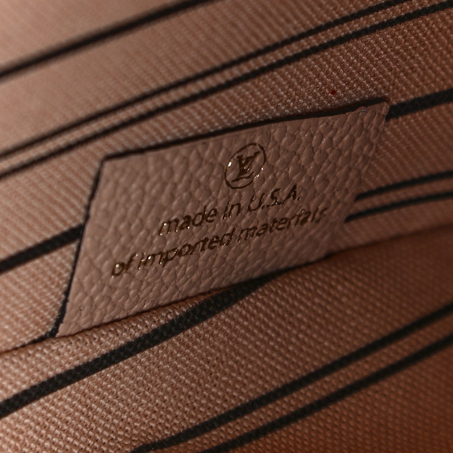 Louis Vuitton Empreinte Pochette Metis Beige Rose Creme 7 of 12